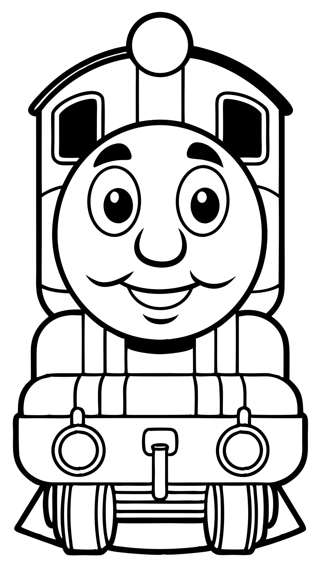 coloriage thomas imprimable